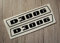 Deutz Aufkleber für Traktor D3006 Logo Emblem Sticker Label schwarz (bis 1974)