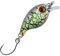 Balzer Trout Attack Crank Wobbler Thunder 3cm 2g - Forellenwobbler, Farbe:Gelb-Lila-Schwarz