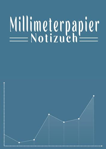 Millimeterpapier Notizbuch: A4 Notizblock in Millimeter 120 Seiten, Millimeter Papier, Millimeterblock zum technischen Zeichnen, Millimeter Notizheft ... Paper Drawing Pad, Hellgraue Linien,