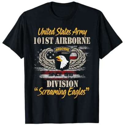 U.S Army 101st Airborne Division Veteranen-T-Shirt Veteranen Day T-Shirt