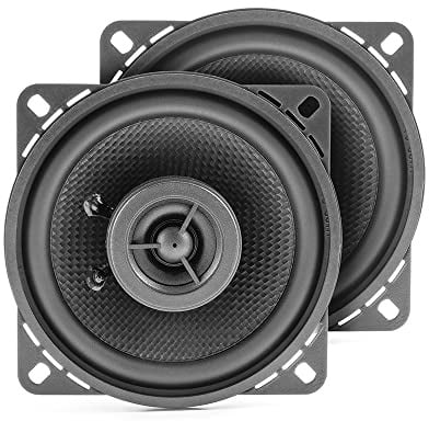 AMPIR CPX100 Koaxial-Lautsprecher 10cm mit 16mm Seidenkalotte, ohne Gitter (Paar)