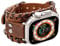 WONJOY Leather Band Compatible with Apple Watch 46mm 45mm 44mm 42mm 41mm 40mm 38mm 49mm iWatch Series 10/9/8/7/SE/6/5/4/3/2/1/Ultra, Handmade Woven Accessories Retro Cuff Bracelet Strap for Men Women