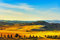 adrium Holz-Bild 120 x 80 cm: Toskana, ländliche Landschaft. Landschaftsbauernhof, Zypressenbäume und grünes Feld. Italien, Europa.(45049272)