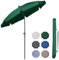 Sekey Sonnenschirm Balkon 200cm mit Schutzhülle Sonnenschirm Strand für Balkon Garten & Terrasse Neigungswinkel und Höhe verstellbar UV-Schutz bis UPF 50+ Sonnenschutz