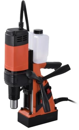 YZACK Automatische Magnetbohr- und Gewindeschneidmaschine DX-35 10-35MM Kleiner Magnetfußbohrer 1100W