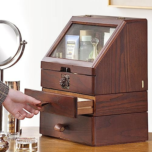 Armario, Pequeño Armario con cajones,gabinete de Entrada, Almacenamiento de Joyas, tocador pequeño, Caja, cajonera, Adecuado para Dormitorio, Cocina, Entrada, Sala de Estar.