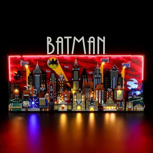 BRIKSMAX Led Licht für Batman: Gotham City - Die Serie Animada 76271 - Kompatibel Mit Lego Bausteinen Modell - Ohne Set