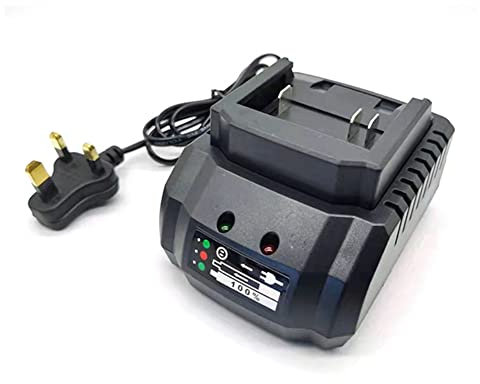 iFutniew Charger for Lithium 1.2A 21V Battery Apply to Cordless Drill Angle Grinder Electric Blower Power Tools UK Plug
