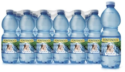Acqua Fontenoce Ideale Per Lattanti e Adulti Bottiglie 500 ml Approvata Dal Ministero Della Salute Acqua Minerale Naturale Oligominerale Bottiglia E Tappo Riciclabili (120 BOTTIGLIETTE 500 ML)