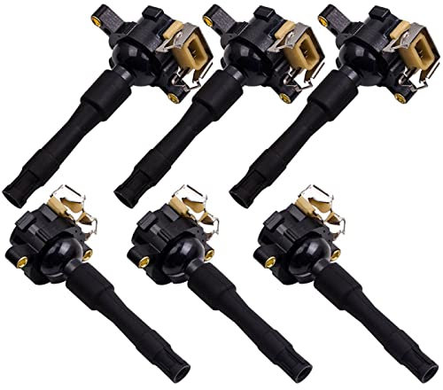 6-teiliges 3-poliges Zündspulenmodul, für BMW 3 Compact E36 323ti M52 B25 E46 325ti M54 B25 323i 2,5 328i 193 231 170 CV 320i