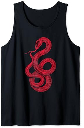 SERPENTINE Sacred Geometry Mystic Snake Organic Symmetry Tank Top