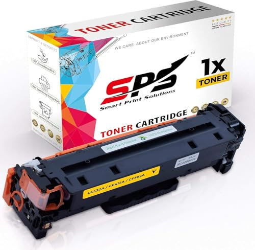 SPS Drucker Toner Kompatibel für HP Color Laserjet CP 2025 - CC532A / 304A | Gelb | 2.800 Seiten
