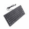 Mini USB Keyboard, Mini Keyboard USB Wired Laptop Keyboard Small Wired Keyboard Multimedia Kaypad Portable Laptop Accessories K1000