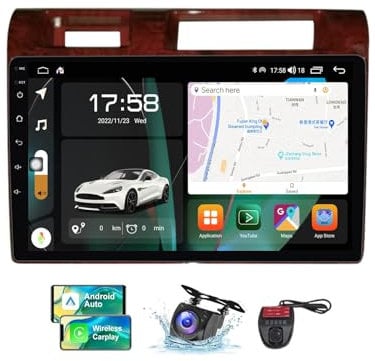 ZZPHKK Android 13 Autoradio mit Navi für Toyota Land Cruiser LC 70 2007-2020丨9 Zoll Doppel Din Auto Radio Touch Display mit Carplay Android Auto/Bluetooth/FM RDS DAB+/Lenkradsteuerung/DSP(B,NF-7)