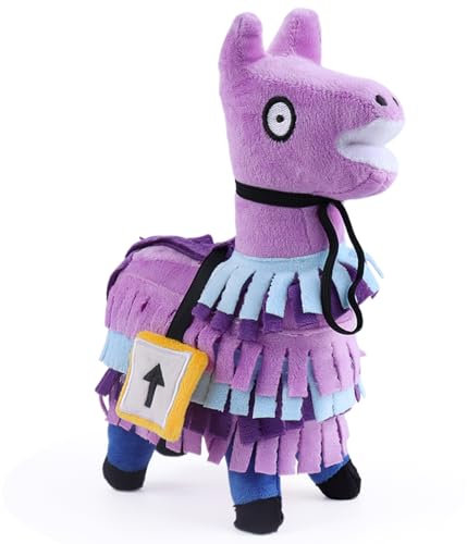 Muñecos Fortni, Lama Peluche, Fortni Regalos, Peluche Fortni, Fortni Juguetes, Peluche de Alpaca, Niños Peluche, Regalos de Juguetes de Peluche, 25cm