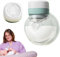 Silent Breast Pump, Breastfeeding Pumps, 5.08 x 4.65 x 4.61 Inches, Modes Suction Levels, Nursing Breastfeeding, Silent and Efficient Design for Mothers (Multi-Colour)