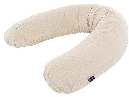 TRÄUMELAND Ersatzbezug für elastische Stillkissen – Passend für 180 cm Stillkissen, 100% Baumwoll-Jersey, Weich, Atmungsaktiv & Waschbar