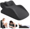 JAOGAUS Cojín de lectura para cama y sofá, cojín ergonómico para espalda, espuma viscoelástica, cojín de cuña para espalda y cuello, cojín de apoyo para piernas con funda lavable, para relajarse