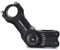 Verstellbarer MTB Vorbau 25.4mm 31.8mm, ±60 Grad Aluminiumlegierung Fahrradvorbau Riser, Kurze Lenkervorbauten für Mountainbikes, Rennrad, BMX, Radsport (25,4 x 110 mm)