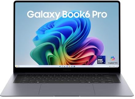 Samsung Galaxy Book 6 Pro - Gray | 16 | 3 Jahre Herstellergarantie | Exklusiv bei Amazon