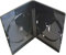 Vision Media Amaray - 20 custodie doppie per DVD/Blu Ray/CD, colore: nero