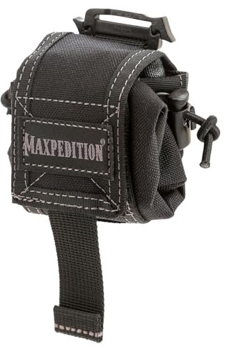 Maxpedition Faltbeutel Mini Rollypoly Tasche, Schwarz, Einheitsgröße