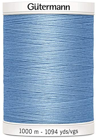 Gutermann 1000mtr Sew All Thread 100% Polyester colour 143 blue