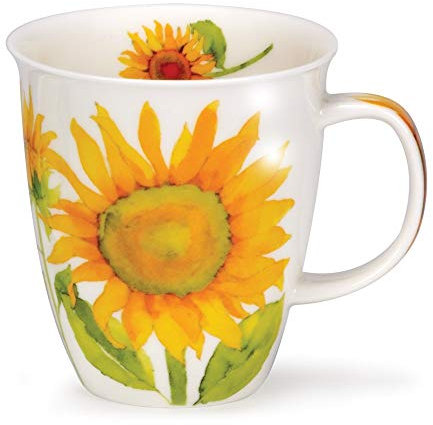 Dunoon Nevis Fine Bone China Mug - Flora Sunflower