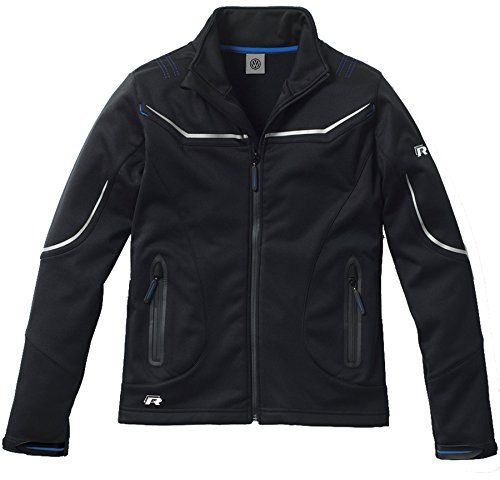 Volkswagen 5K308401382V Softshelljacke R für Damen, schwarz, Größe XS