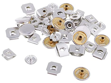 Baoblaze 12 Sets 15mm Haken Ösenverschluss Verschluss schneidern DIY Fertigkeit Verschönerung Metallhaken