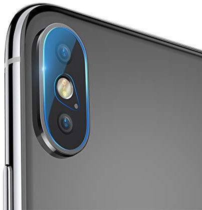 König Design Adatto per Apple iPhone XS Max fotocamera in vetro protezione fotocamera – Pellicola protettiva in vetro per lente ultra chiara