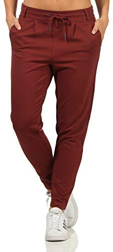 ONLY Damen Onlpoptrash Easy Colour Pant PNT Noos Hose 15115847,Fired Brick,XS / 30L
