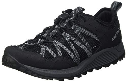 Merrell Wildwood AEROSPORT, Zapatillas para Caminar Hombre, Negro (Black), 41.5 EU