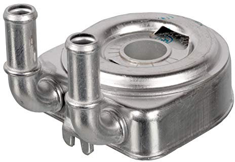 febi bilstein 107521 - Radiatore dell'olio con guarnizione, 1 pezzo