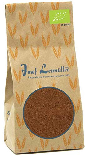 Leimüller Malto di segale biologico scuro 250 g | Ricco di fibre con enzimi inattivi | Malto di segale in polvere per pane e prodotti da forno | Prodotto in Austria | Miglioratore per la panificazione