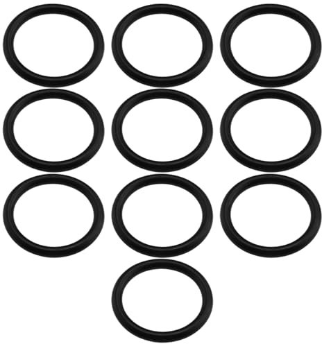 eMagTech 10 Stück O-Ringe aus Nitrilkautschuk 32 Mm AD 25 Mm ID 3,5 Mm Breite 071099535 Kompatibel mit Flanschen Sockelmischer Kompatibel mit Centra Kompatibel mit Honeywell Schwarz