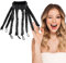 New Lockenwickler Locken Ohne Hitze, Heatless Curls Band Octopus Lockenwickler große Locken, Lockenwickler über Nacht Hair Curler DIY Haarstyling Tools für langes mittleres Haar (Schwarz)