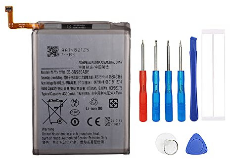 Swark EB-BN980ABY Batterie compatible avec Galaxy Note 20 5G SM-N980F, SM-N980F/DS avec outils