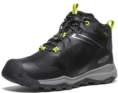 KEEN Wanduro Mid Impermeabile, Stivali da Escursionismo, Black/Silver, 30 EU