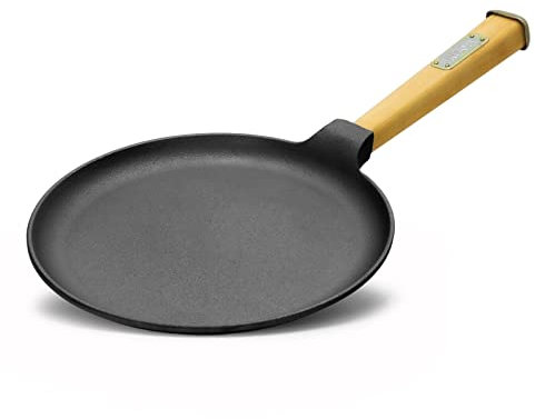 4BIG.fun Ø 22 cm | Poêle pour crêpes | fonte | poêle à frire | induction | pancakes