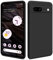 HSP Cover per Google Pixel 7A [repellente alla polvere] Custodia protettiva in silicone TPU premium | antigraffio antiurto | Protezione della fotocamera | Vestibilità sottile | Nero
