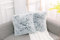 NordECO HOME 2er Set kissenbezüge Kissen Künstlich Pelz Fellkissen Dekorative Deko Kissen Kuschelkissen Flauschig Sofakissen Weich Plüschkissen für Sofa 45x45 cm Grau Ombre