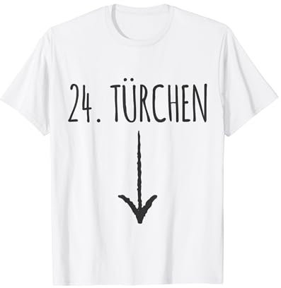 Weihnachten 24. Türchen Adventskalender T-Shirt