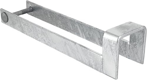 IRONTITE® Heavy Duty Gate Latch for Wooden Gates 2 Wide Gate - Driveway, Farm and Field Gate Lock, Gate Catch, Throw Over Gate Loop for Secure Wood Gate Closing (Galvanised)