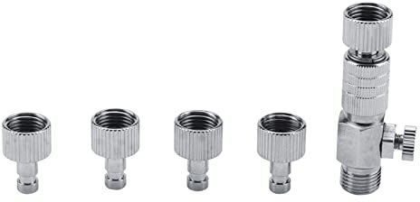 Disconnect Adapter Airbrush Air Horse Quick Connecter Set 1/8 Fittings Part for Airbrush and Compressor Connections