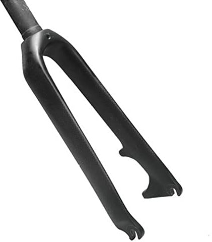 Fourche Tout Carbone 1-1/8 20 451 Vélos Pliables Frein à Disque Rigide Fourche BMX Tube Droit sans Filetage 28,6 mm Vélos Ultra légers Fourches Avant