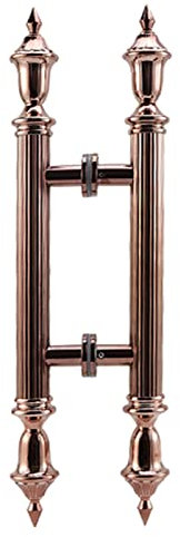 Poignée de porte coulissante en verre or rose pour porte de douche beauté (150 cm)