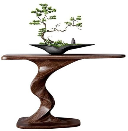 XUEQIZHENG Eingangsbereich Tisch Home Decor, Konsolentisch aus Holz im chinesischen Stil, Eingangstisch, Flur