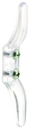 Prime-Line S 4623 Curtain/Blind Cord, Clear, Pack of 4