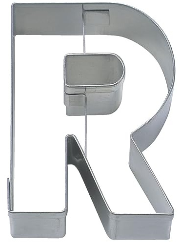 Städter Ausstechform Buchstabe R 6,5 cm Edelstahl